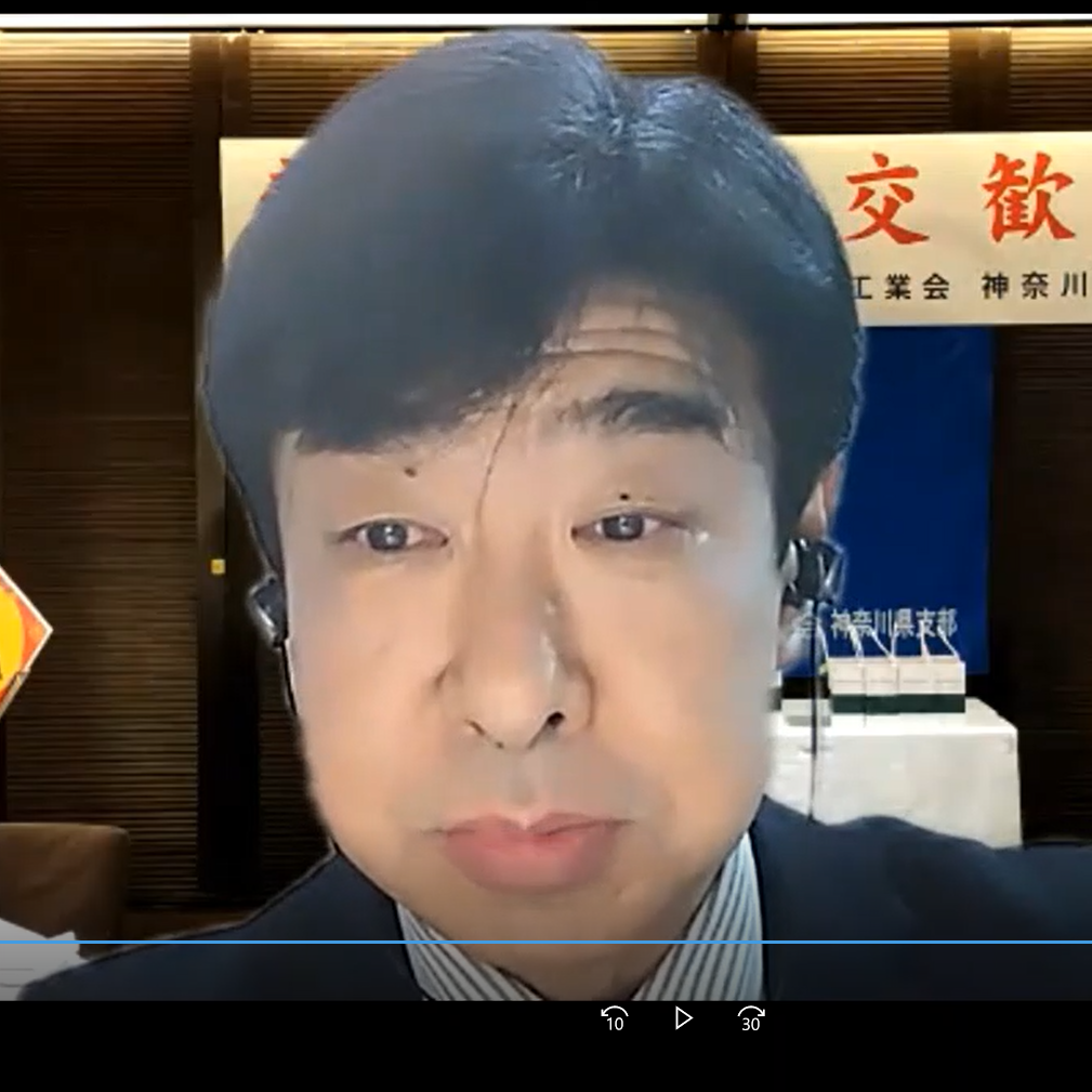 新年初顔合わせ会上澤